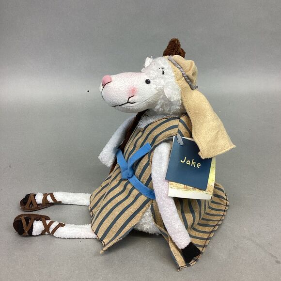 2005 Hallmark Dayspring Really Woolly Jake the Shepherd Sheep Plush W/ Tags - Picture 5 of 11